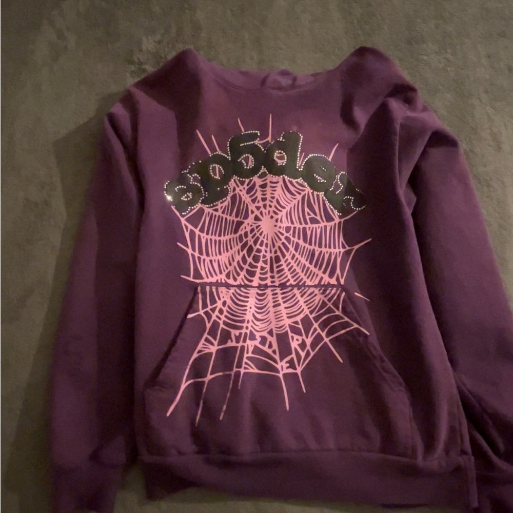 Purple Spider Hoodie